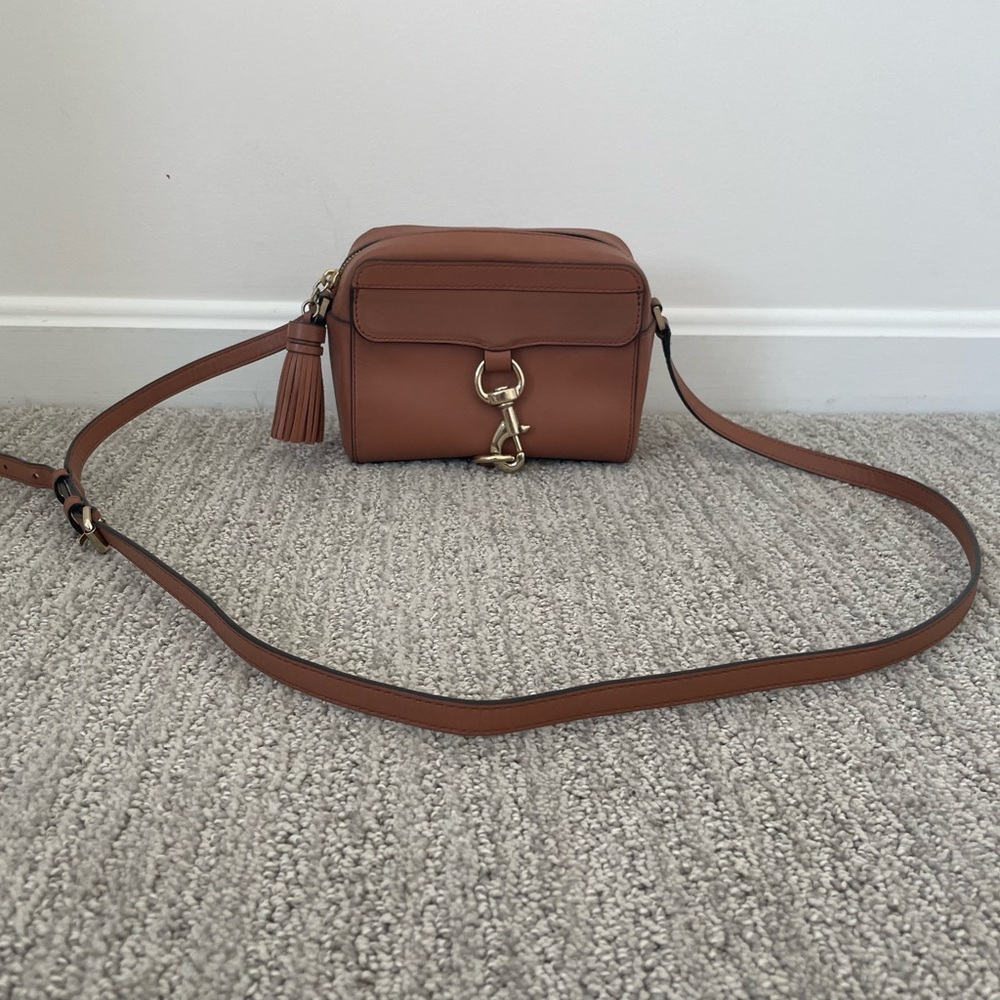 Rebecca Minkoff Purse Crossbody Leather Tassle Luxury Spring Summer Minimalist